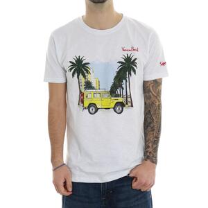 T-SHIRT STAMPATA SUPERCULTURE BIANCO